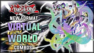 Learn How to Combo with Virtual World! | Yu-Gi-Oh! Virtual World Combos + Test Hands Jan 2023