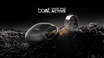 boAt | Smart Ring Active | Premium Light Weight Steel Design