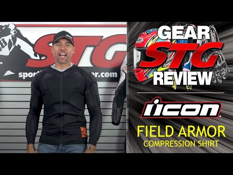 Icon Field Armor Compression Shirt Review | Sportbike Track Gear 