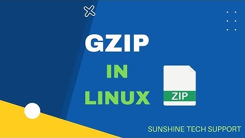 Compress File In Linux || Sunshine Tech Support