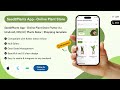 Seed2Plants App- Online Plant Store Flutter 3.x (Android, iOS) UI | Plants Bazar : Shopping template
