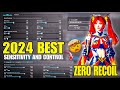  2024 best zero recoil sensitivity for all device gyro  nongyro players bgmi  pubg mobile