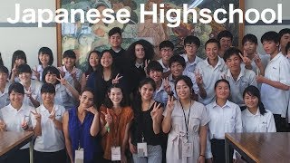 Japanese High School + Cooking Class | Japan Vlog #3