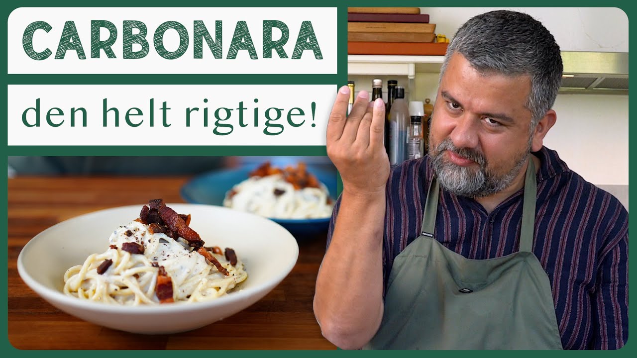 Carbonara på den helt rigtige måde | Færdigretter go home!