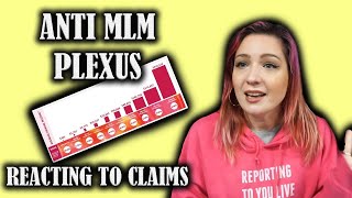 Anti MLM:  Plexus, reacting to a hunbot's claims