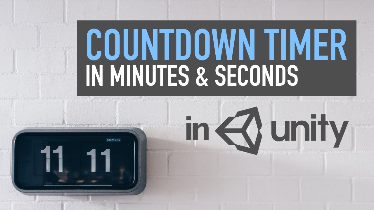 How to make a countdown in (in minutes + seconds) - Game Dev Beginner