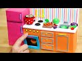 Miniature Kitchen Cake with Tiny Vegetables by Cakes StepbyStep