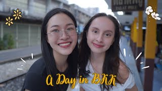 1วันของสาวลาวหลังเรียนจบม.กรุงเทพ! Vlog เที่ยวตลาดพลู กับแอลเลน