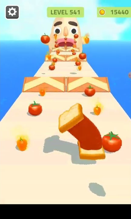 Sandwich Runner Level 541 Gameplay Walkthrough Android #Shorts