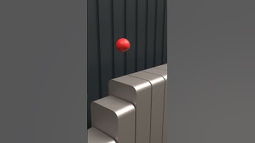 Jump to escape !  3D Motion graphics - Animation Loop.