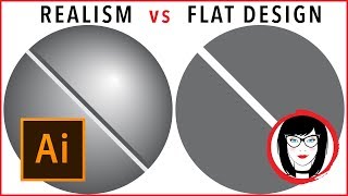 DRAW THIS! TWO WAYS: realism and flat design!