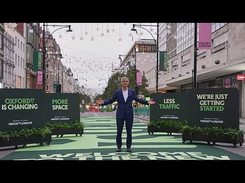 Reino Unido: Londres inicia la peatonalización de Oxford Street
