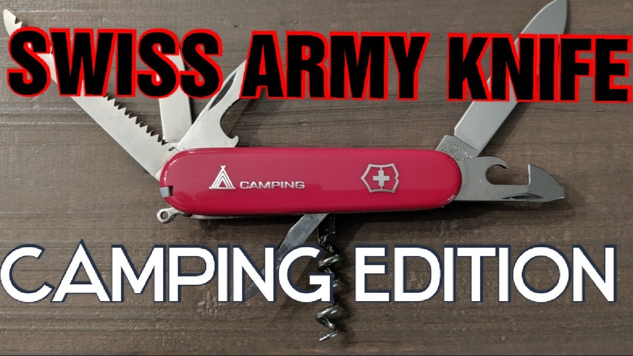 Swiss Army knife Camping Edition,Victorinox,12 tools,Very Compact