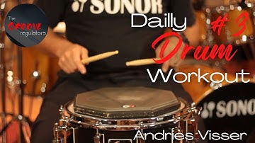 Daily Workout #3, Single Stroke Roll, Warmup Exercise, Stick control