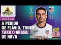 Flávio Bolsonaro, craque da seleção (dos EUA) | Lula detona: "filhos são piores que Jair" | 02/06/26