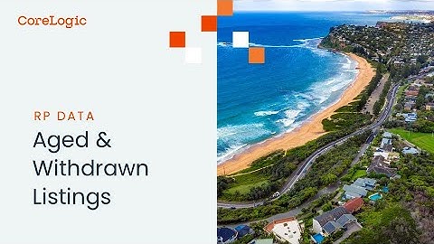 Searching by Aged & Withdrawn Listings in RP Data