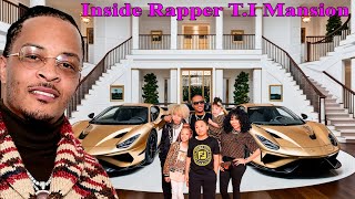 Rapper T.I.'s Atlanta Mansion ★ WIFE, 7 Children, Cars, Net Worth & Lifestyle (2025)
