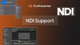 ProPresenter- NDI