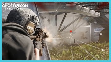Clearing Drone Station W011 | Ghost Recon Breakpoint Closed Beta | Advanced Difficulty