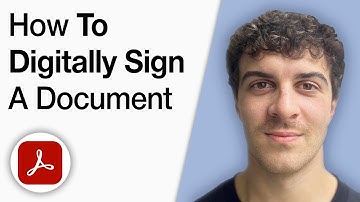 How to Digitally Sign a Document  Adobe Acrobat [2025 Full Guide]