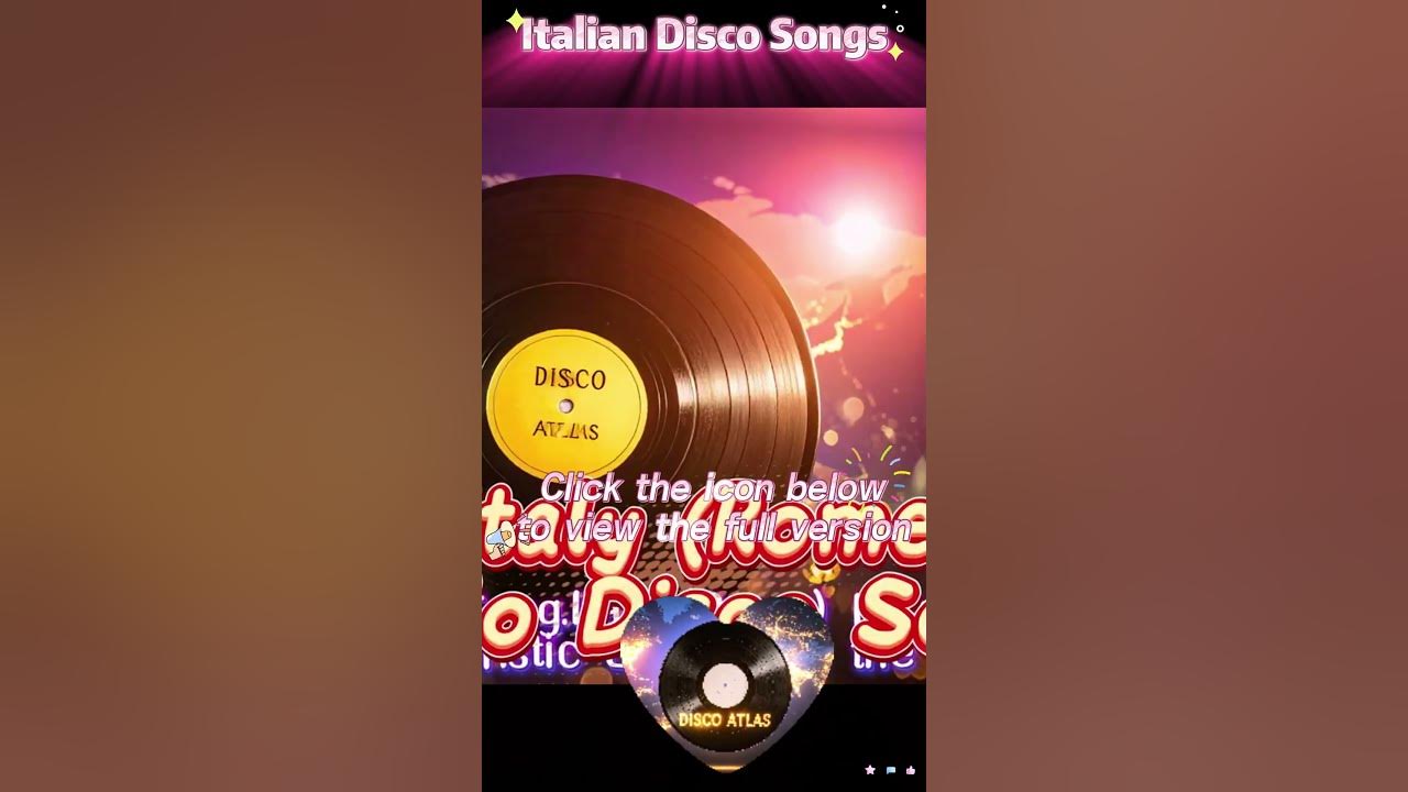 💃Song | 🇮🇹 Italy (Rome)Italo Disco  |  Futuristic Love & Synth Romance from the 80s