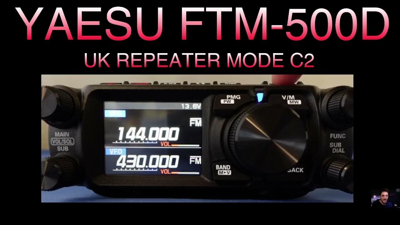 YAESU FTM500 EUROPE MODE (B2) UK MODE(B2) Repeater Shifts (897735