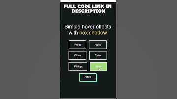 How To Make Website Button On Hover Using HTML CSS no JavaScript #button #css #short
