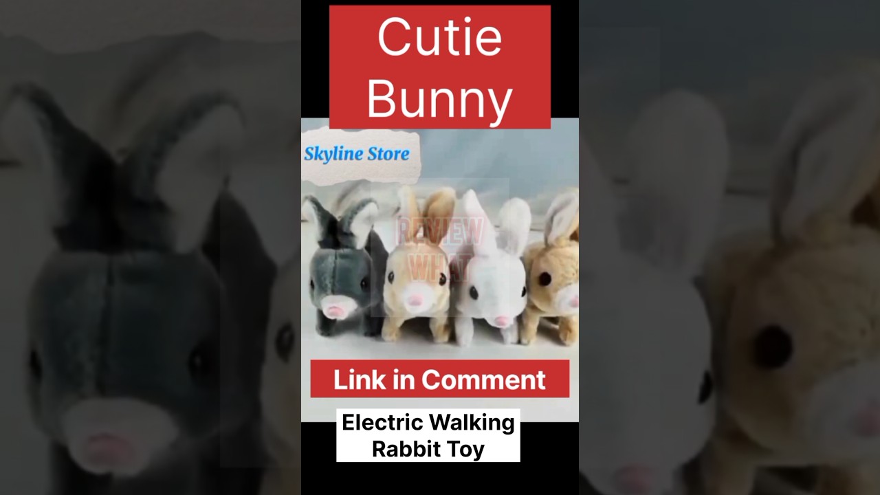 Electric Walking Rabbit Toy ForKids And Toddler 