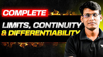 JEE 2026: Complete Limits Continuity and Differentiability in One Shot | WAR