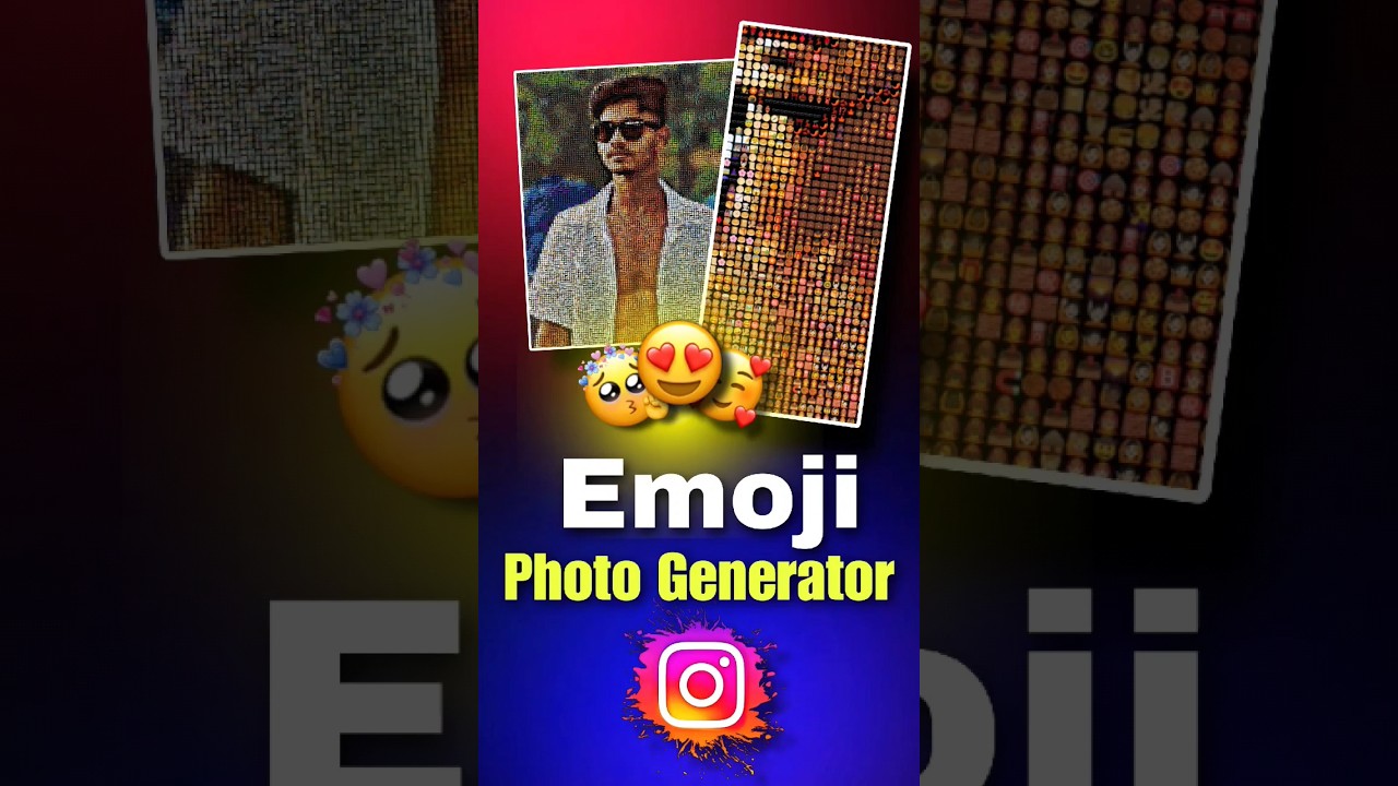 Photo from emoji 😍 || emoji photo generator 