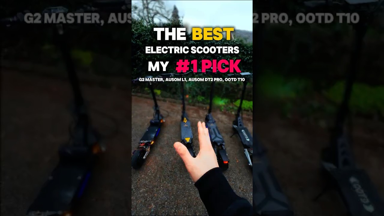 My Favorite Scooter and How I Ride Them Daily 