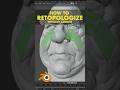 How to Retopologize in Blender without Addons