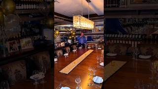Private wine room Maison Pucha in The Heights Houston, #houstoneats #houstonheights #heightshouston