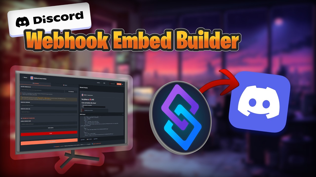Discohook Embed Example Discord Webhook Embeds for Streamer.bot • Made Easy (with [WEB•UI ...