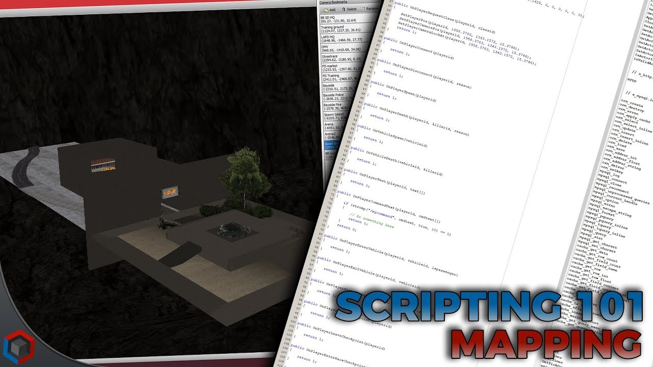 San Andreas Multiplayer Scripting - Textures, Text, Mapping - YouTube