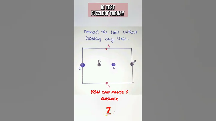 Connect the Dots without crossing any lines #solvethepuzzle #hardpuzzle #connectdots