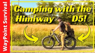 Camping with an E-bike! [ Himiway D5 ]