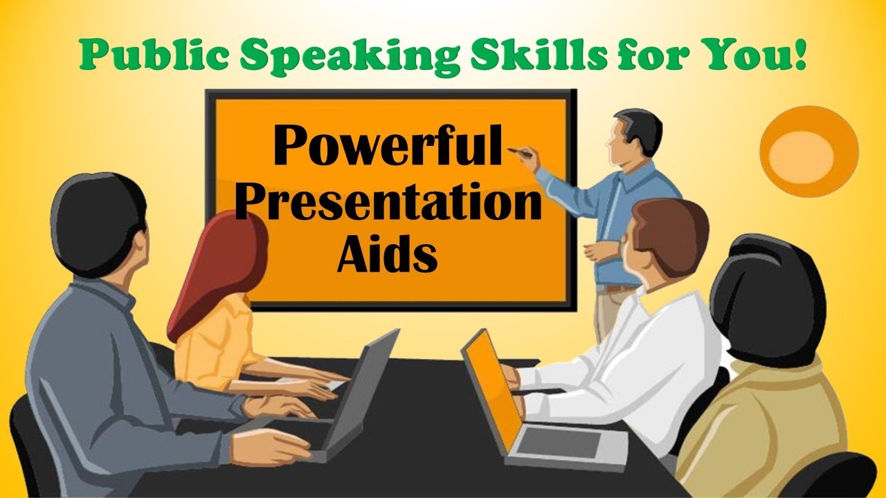 what is a presentation aid in a speech