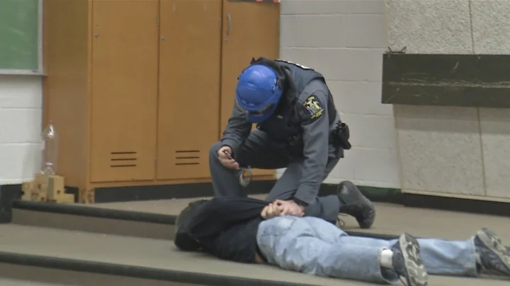 Buffalo State University police stage active shooter response drill