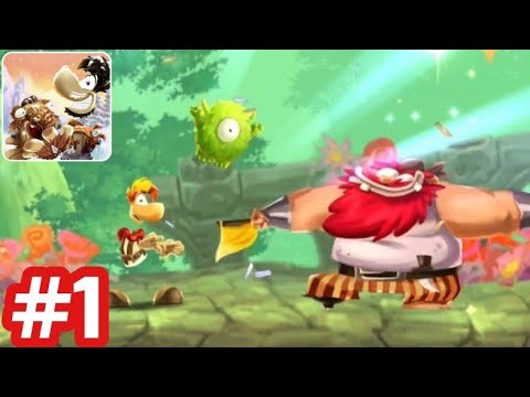 Rayman Adventures - Gameplay Walkthrough - Part 1 Adventure 1 u0026 2 (iOS/Android)