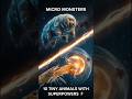 Micro Monsters:10 Tiny Animals With Superpowers You Won’t Believe 🐜DailyFactShorts#64 #monster #top