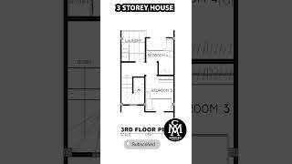 Floor Plan :  20 sqm House Plan, 4x5m House Plan,
