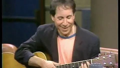 Paul Simon on Letterman, May 20, 1982