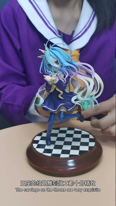 The best SHIRO figure of all time - no game no life #Shorts