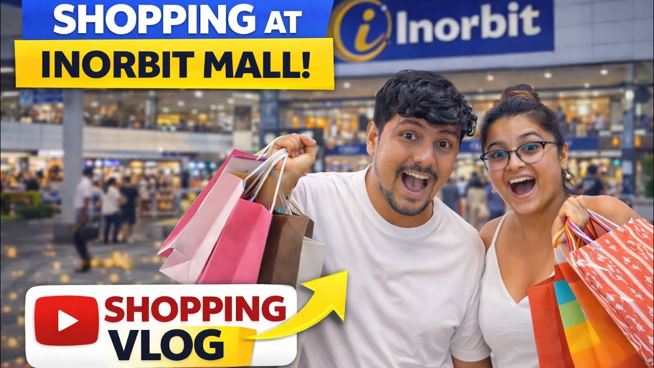 Inorbit Mall Hyderabad Shopping Experience 🛒😍 | Complete Mall Tour | Nepali girl in Hyderabad 🥰😍