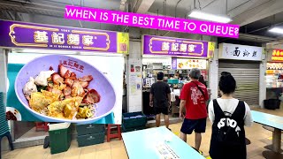 Go early for a shorter queue - Ji Ji Wanton Noodle Specialist - Michelin rated since 2016.