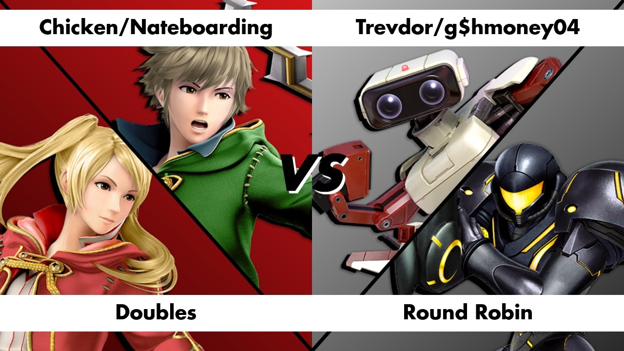 BG Battlefield 104 - Chicken/Nateboarding vs Trevdor/g$hmoney04 - Doubles Round Robin