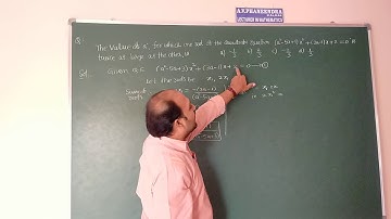 #QUADRATIC EQUATIONS#THEORY OF EQUATIONS#JEE#EAMCET#BITSAT#NDA#NAVY# VIDEO LECTURE BY PHANEENDRA#