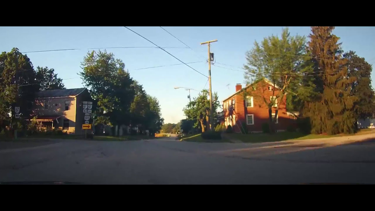Driving through Melmore, Ohio YouTube