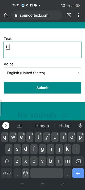 tutorial cara membuat suara Google